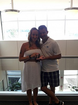 Happy newlyweds!