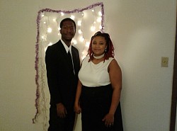 Happy newlyweds 