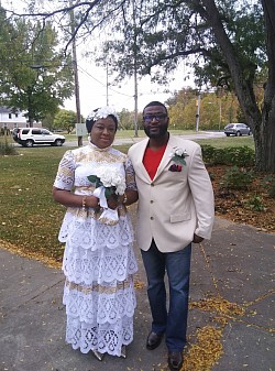 Congratulations to Cynthia & Francis 2020